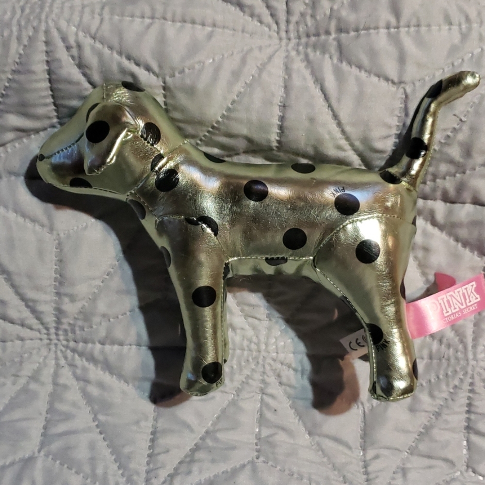 VS PINK Metallic Green Dog